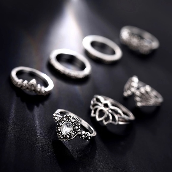 ♛ Ártemis Midi Rings Set - Picture 5 of 8